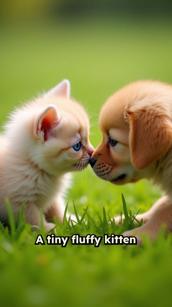 Kittens and Puppies: A Sweet Encounter
