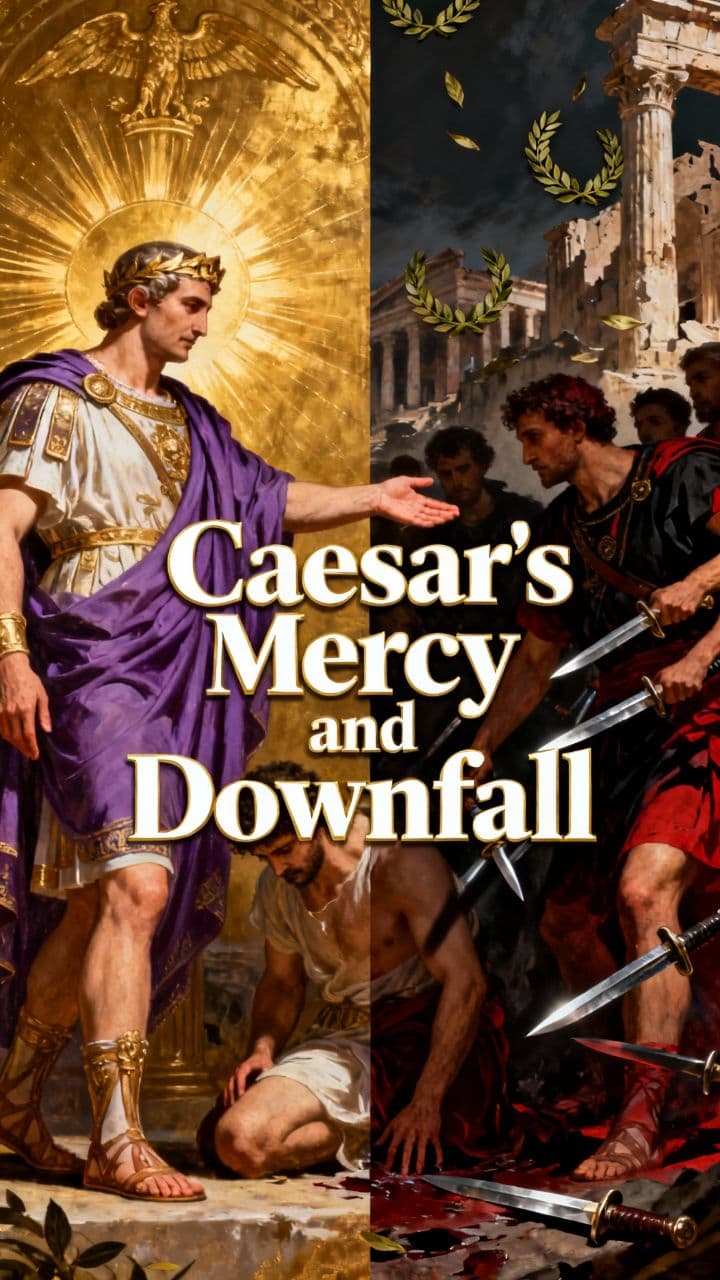 Caesar’s Mercy and Downfall