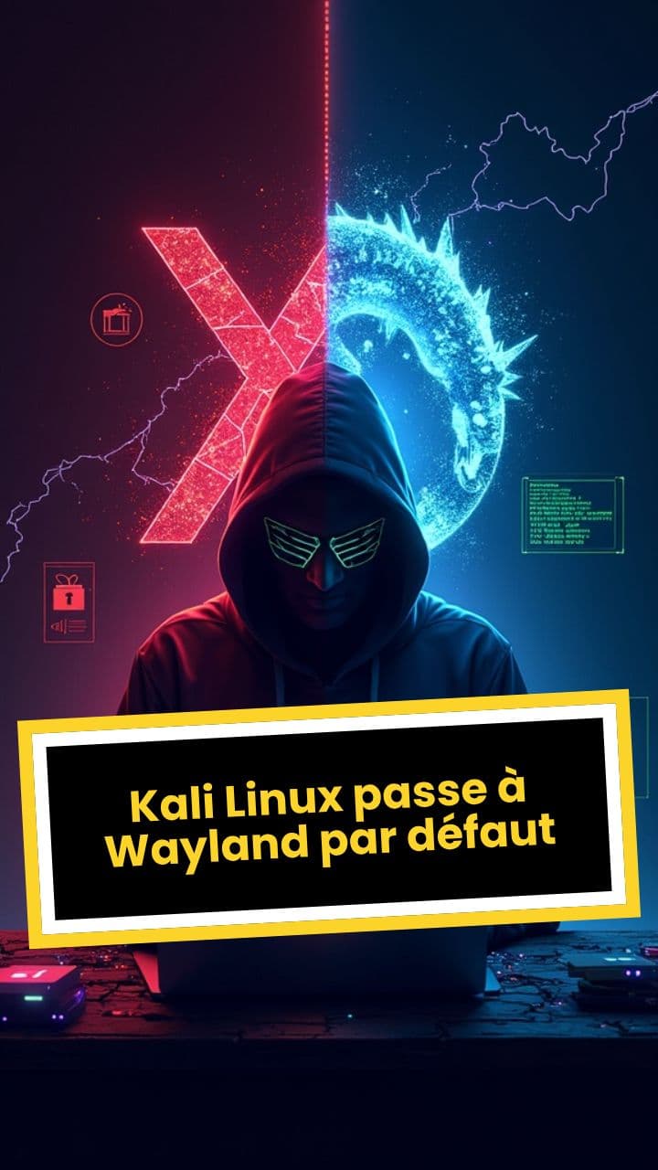 Kali Linux passe à Wayland par défaut