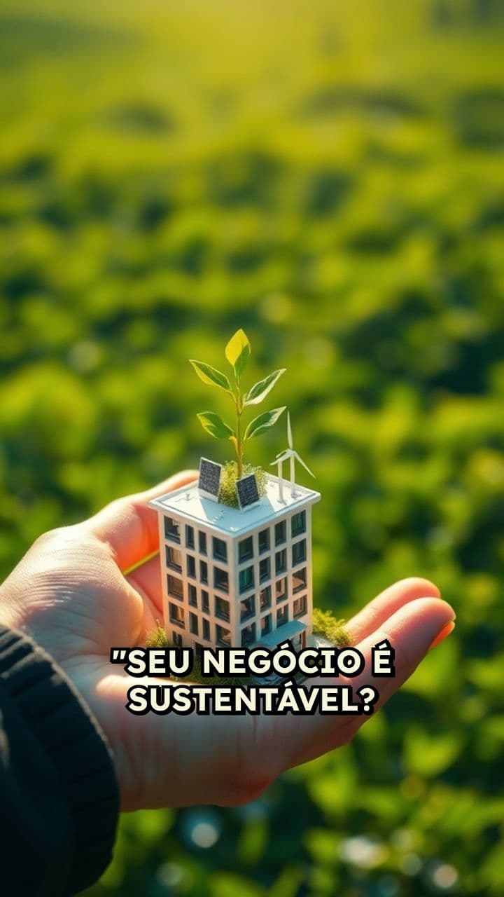Sustentabilidade: Oportunidade para Pequenos Negócios