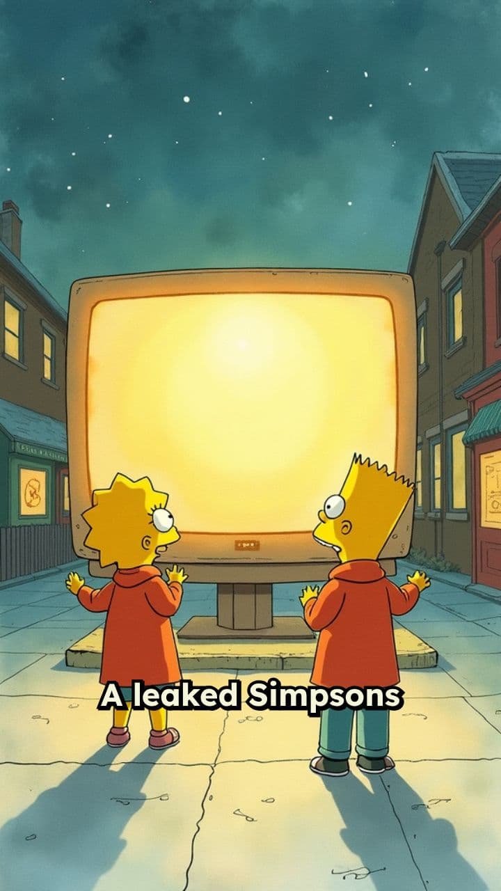 Simpsons Clip Sparks Theories and Fear