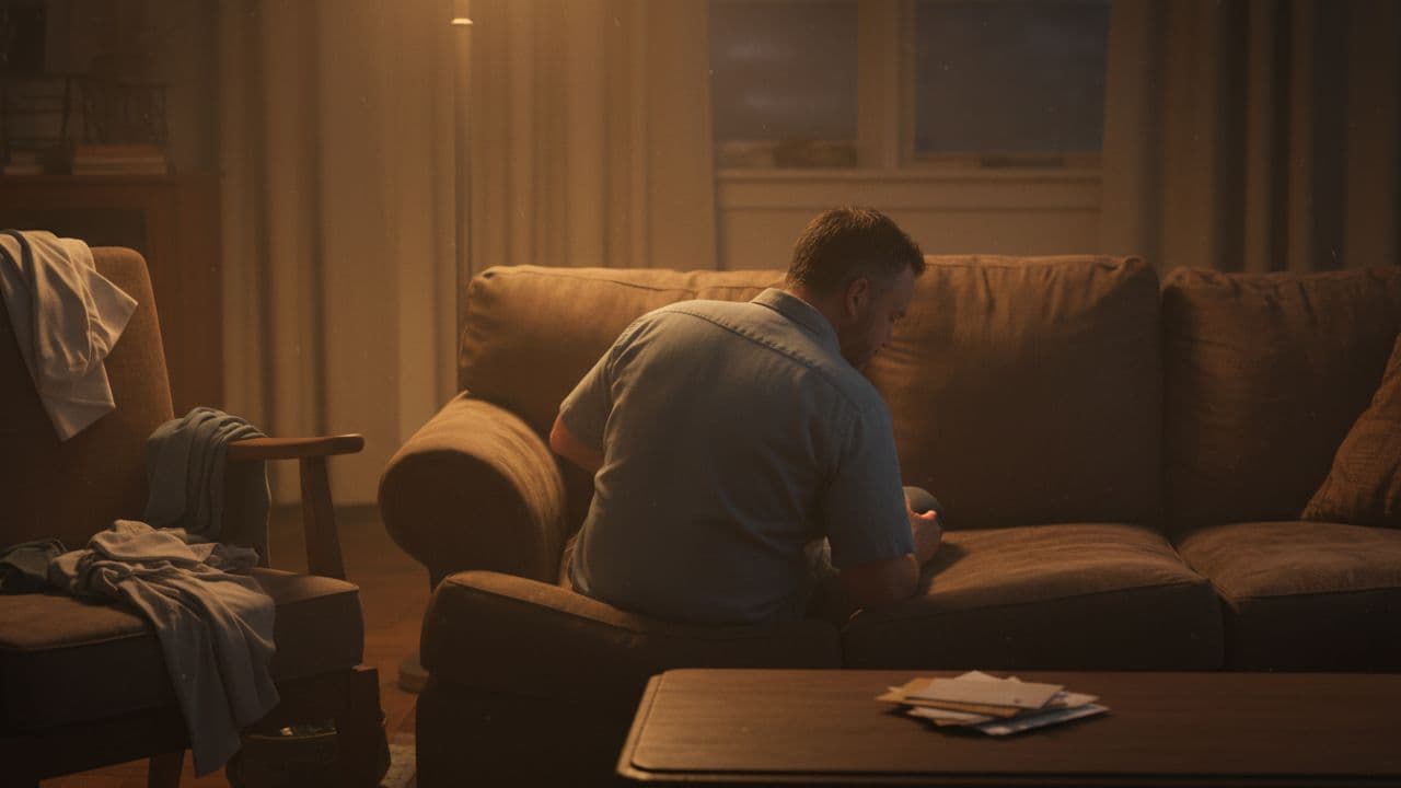 Exhausted After a Long Day