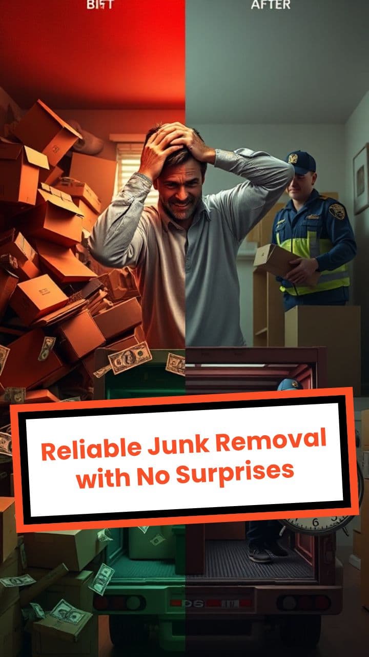 Reliable Junk Removal with No Surprises