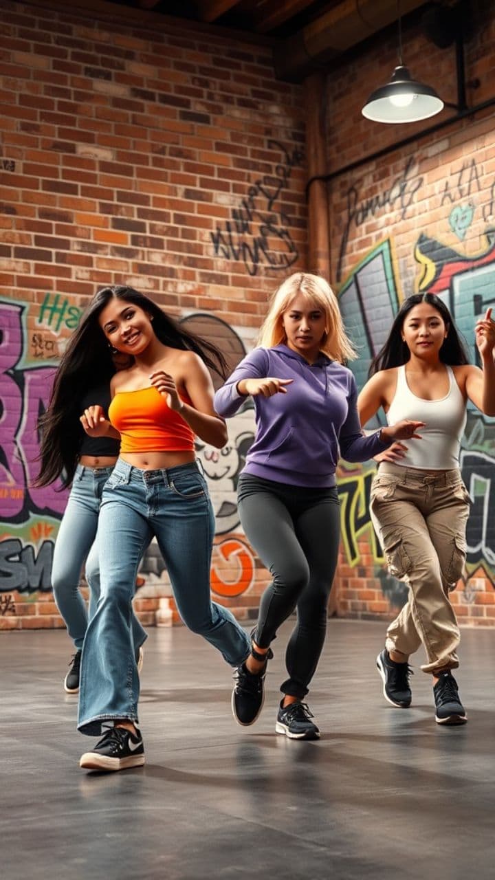 Chicas Bailando Trap