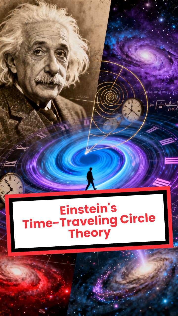 Einstein's Time-Traveling Circle Theory