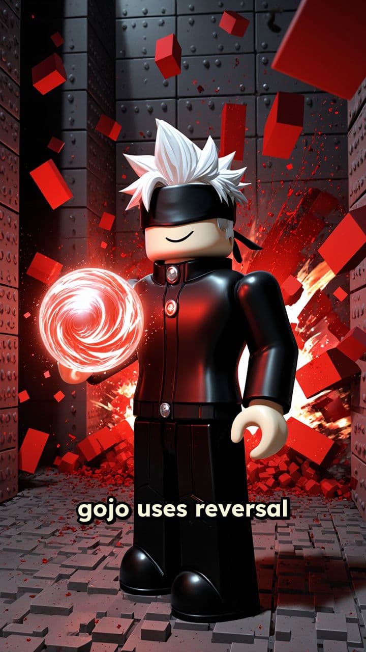 Gojo’s Reversal Red Wall Blast