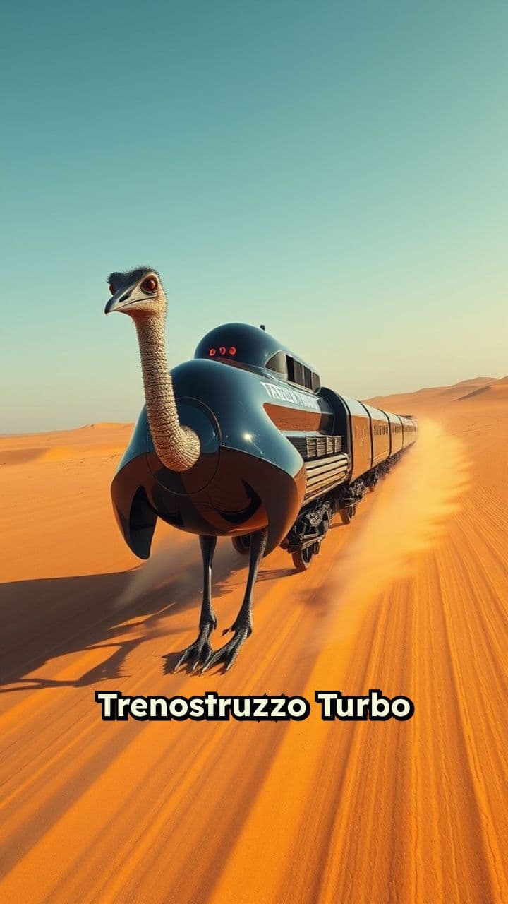 Trenostruzzo Turbo 4000: The Brainrot Train