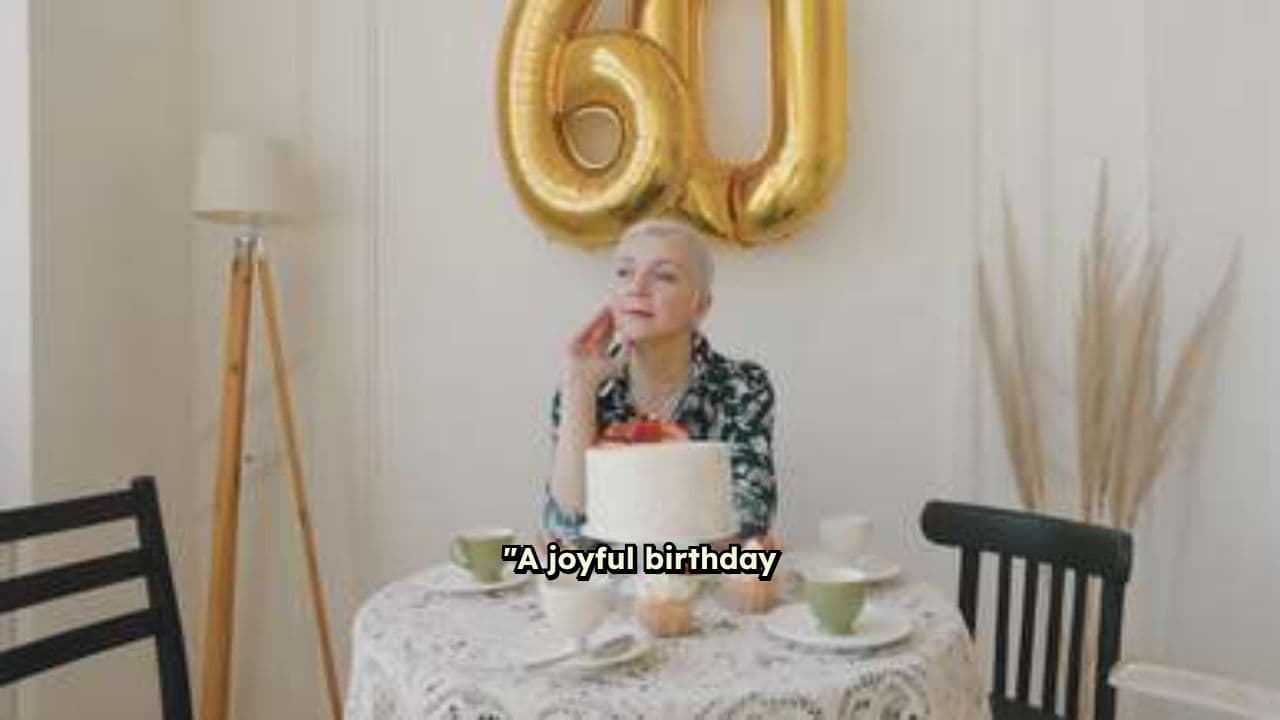 Joyful 60th Birthday Celebration