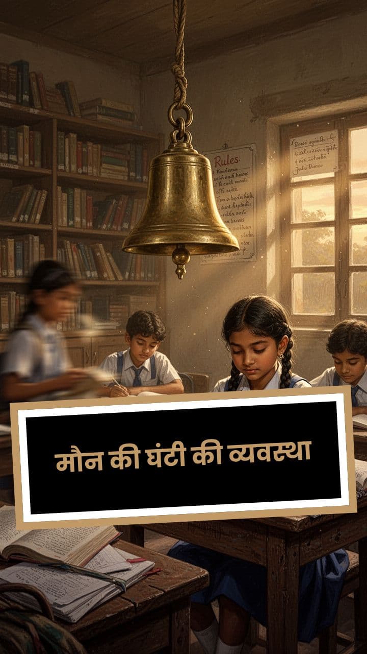 मौन की घंटी की व्यवस्था