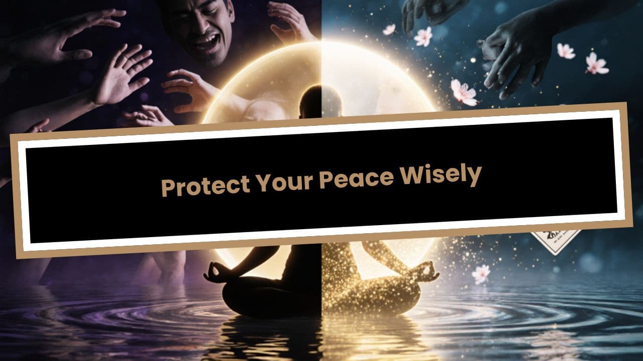 Protect Your Peace Wisely