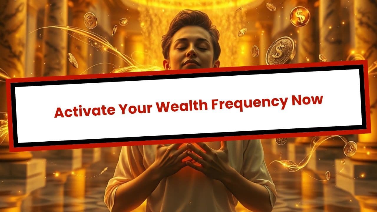 Activate Your Wealth Frequency Now