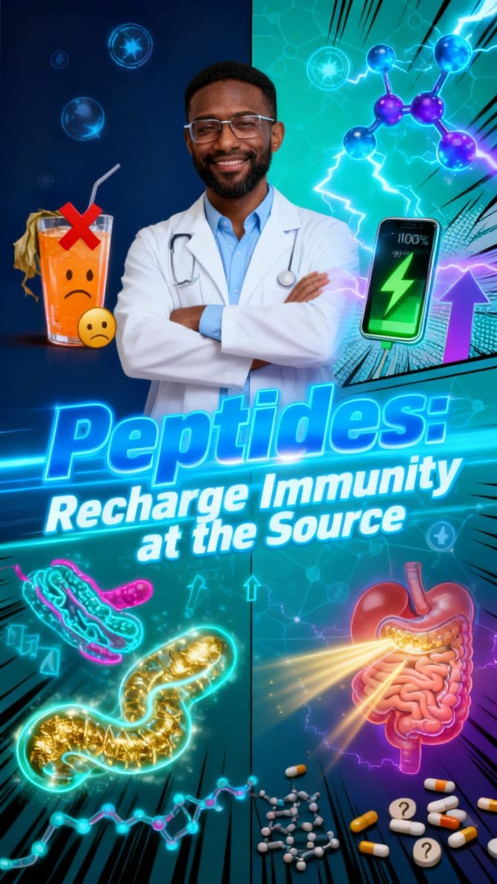 Peptides: Recharge Immunity at the Source