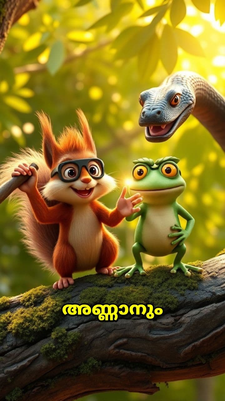 അണ്ണൻ-തവളയുടെ പാമ്പ് ആക്രമണം