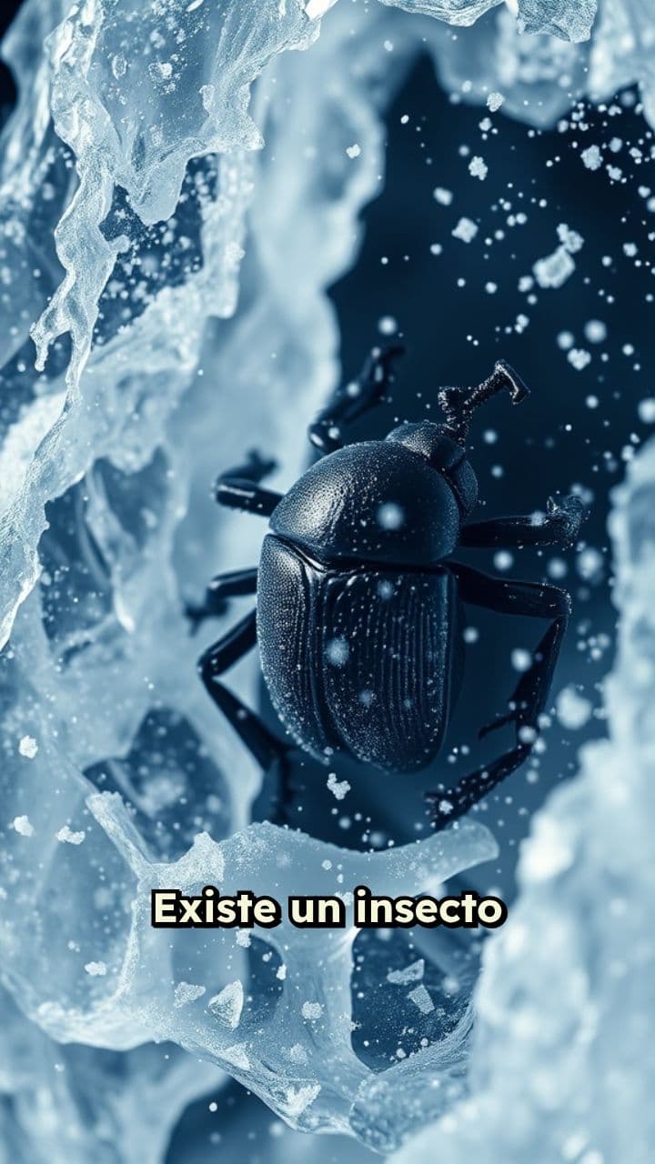 El escarabajo que desafía a la muerte
