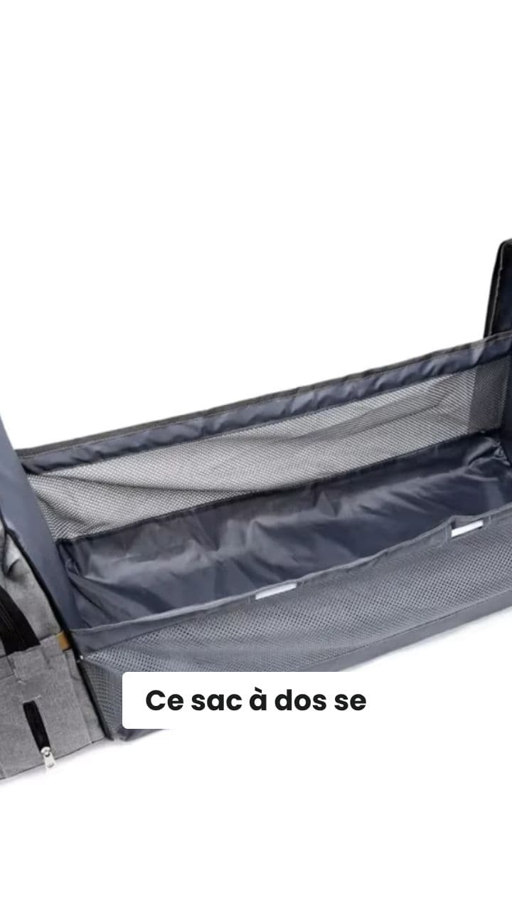 Sac à dos lit bébé 3-en-1