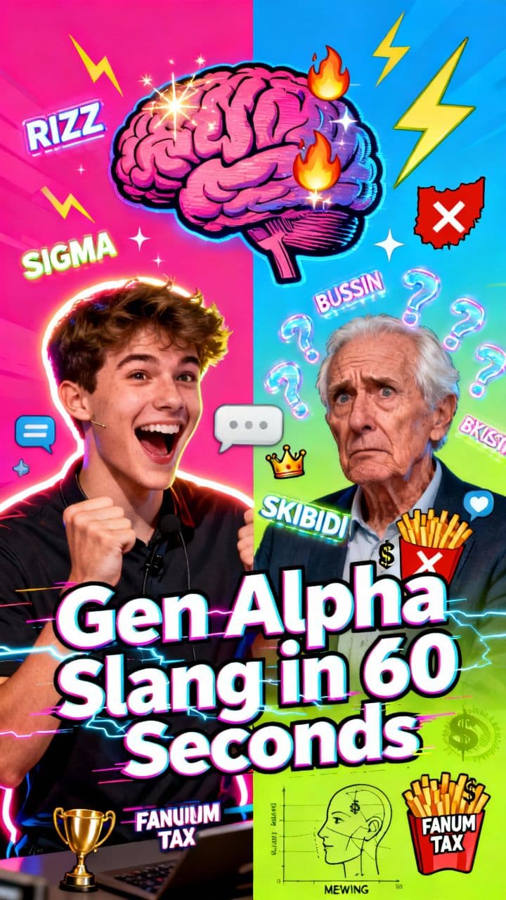 Gen Alpha Slang in 60 Seconds