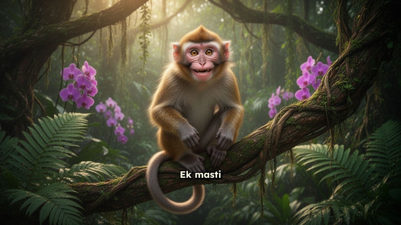 Jaadui Kela Aur Masti Bandar