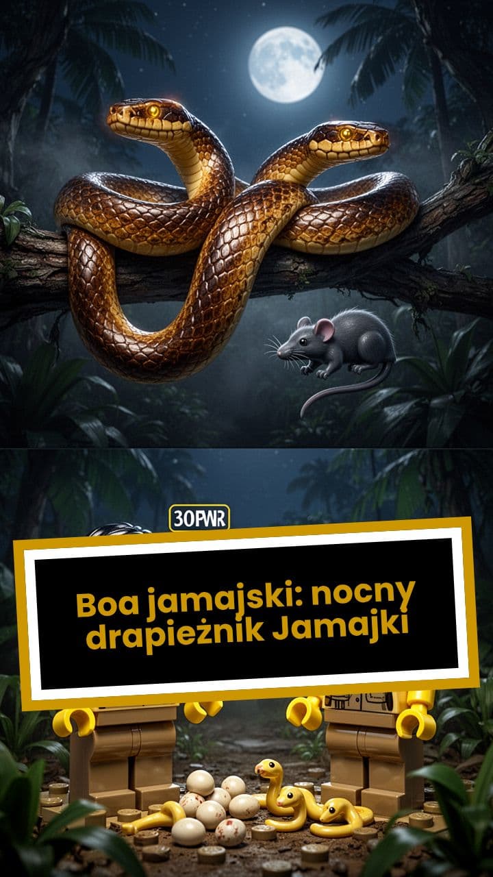 Boa jamajski: nocny drapieżnik Jamajki