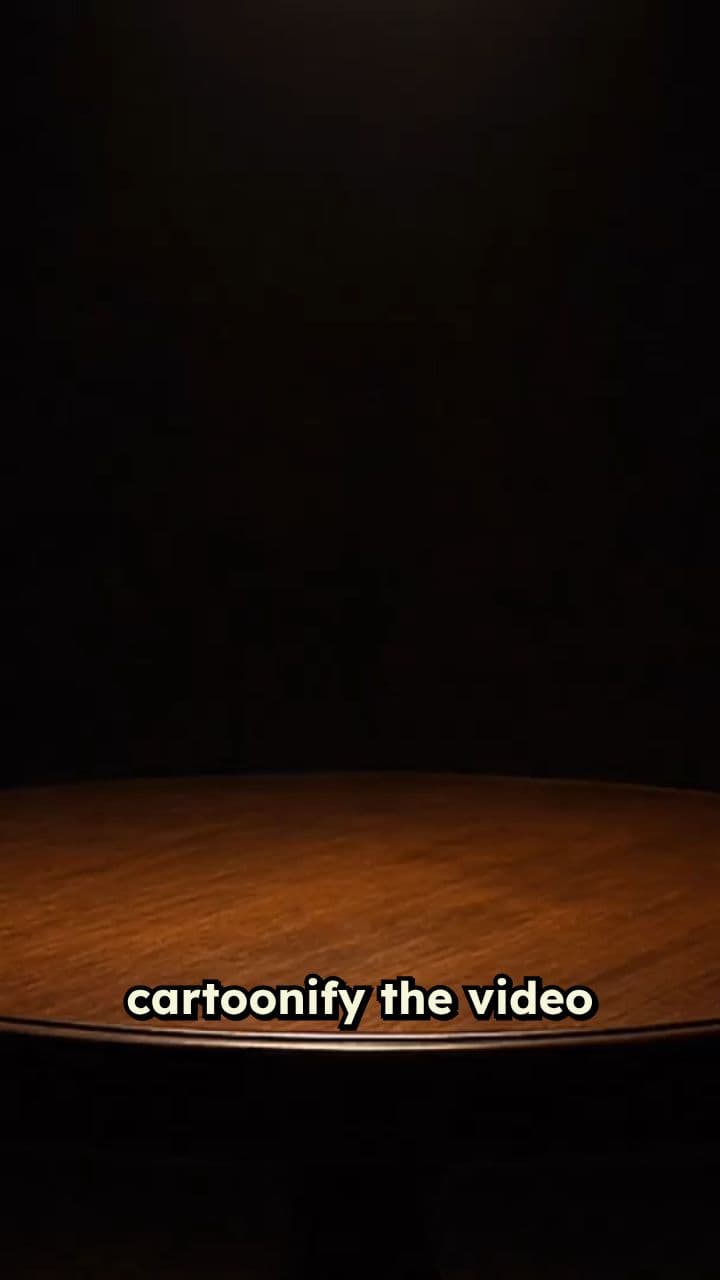 Lego-Stil Cartoonisierung des Videos