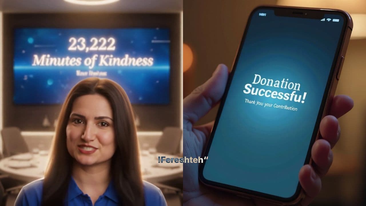 ۲۲۲۲۲ دقیقه مهربانی