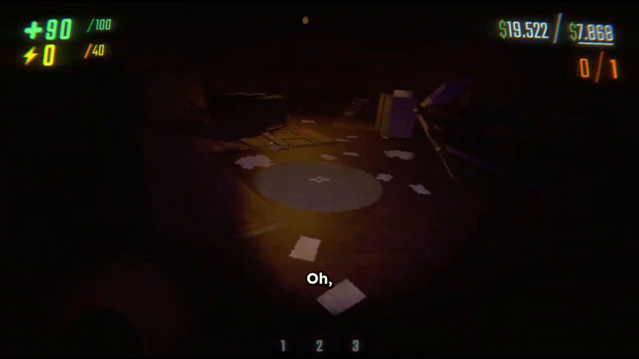 He's Riding the Cart Towards Me!