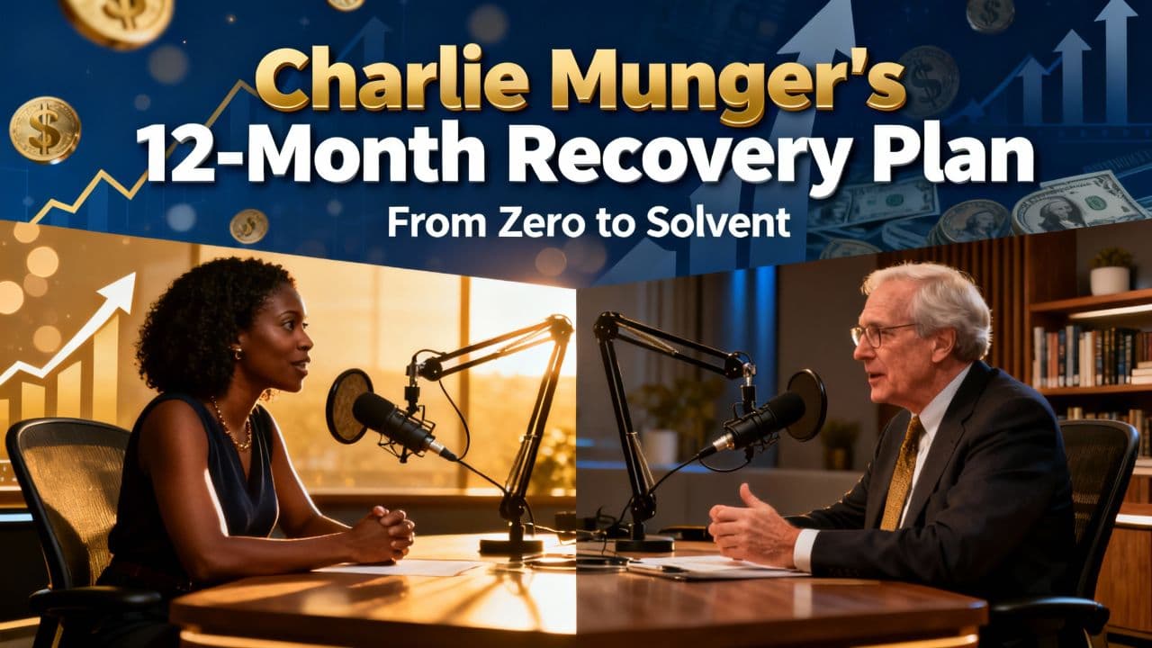 Charlie Munger’s 12-Month Recovery Plan