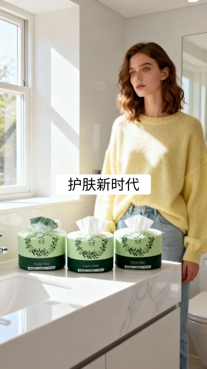 YANYING Facial Cotton Towel Ad (duplicated)