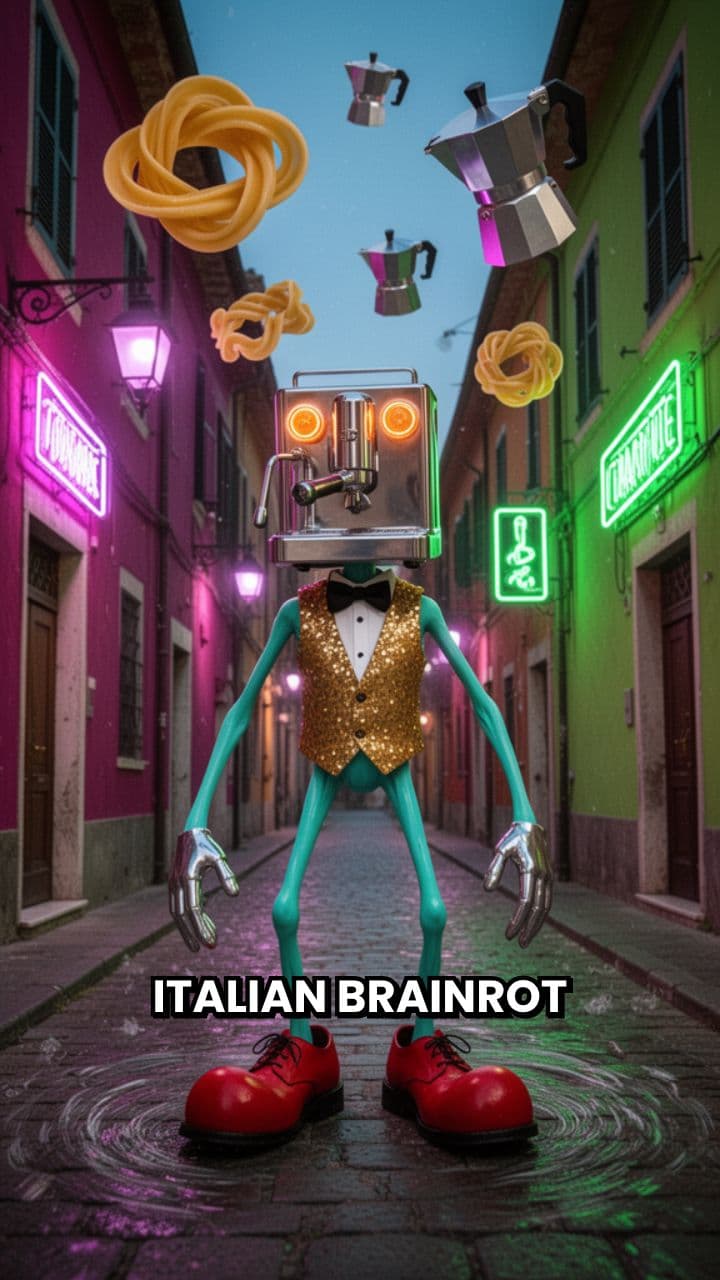 Tralalero Caffeino Makes Espresso