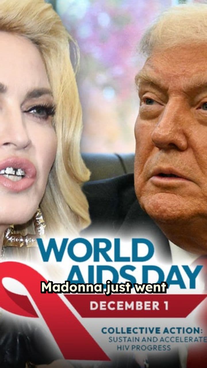 Madonna Defies Trump on World AIDS Day