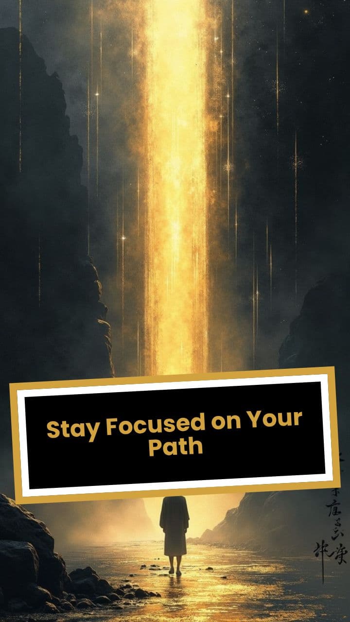 Stay Focused on Your Path