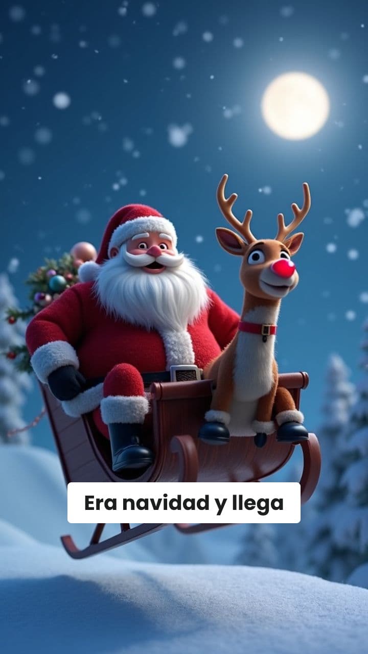 Santa y los regalos para Cindy
