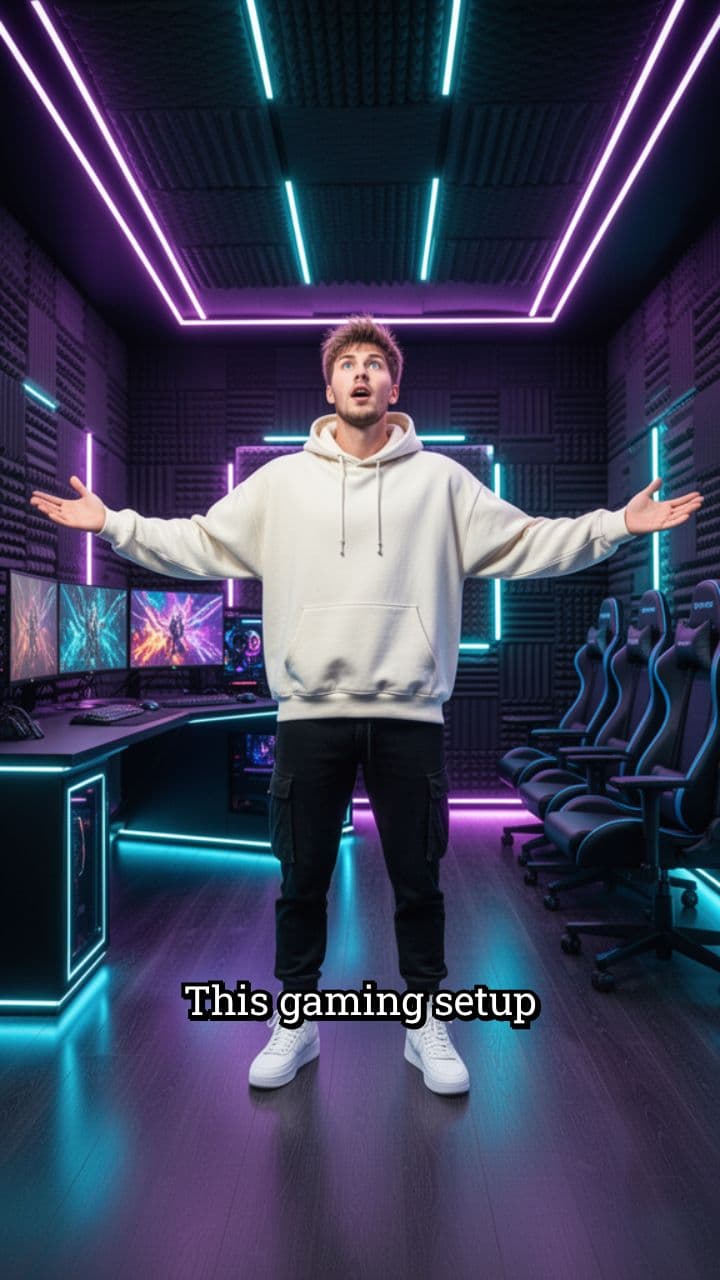 $100K Insane Gaming Setup Reveal