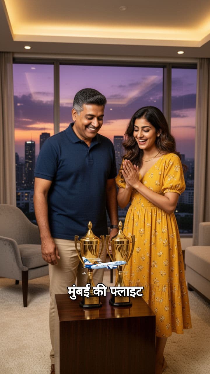 फ्लाइट मिस, होटल में अवॉर्ड्स सरप्राइज