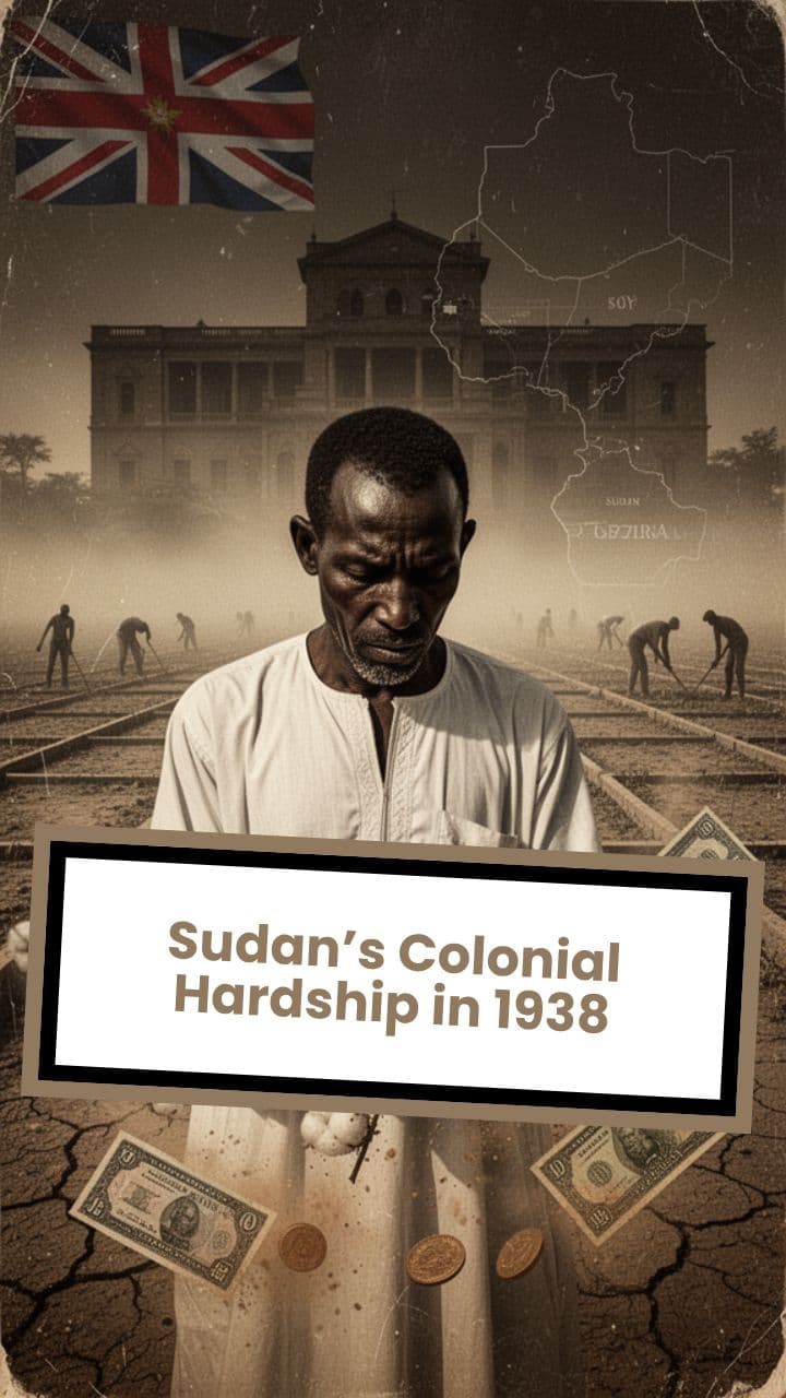 Sudan’s Colonial Hardship in 1938