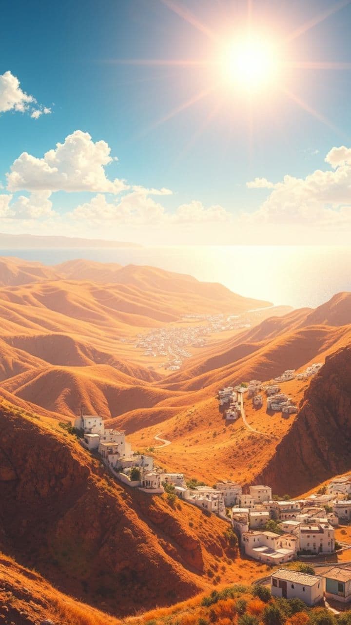 Piment doux et lumière d'été