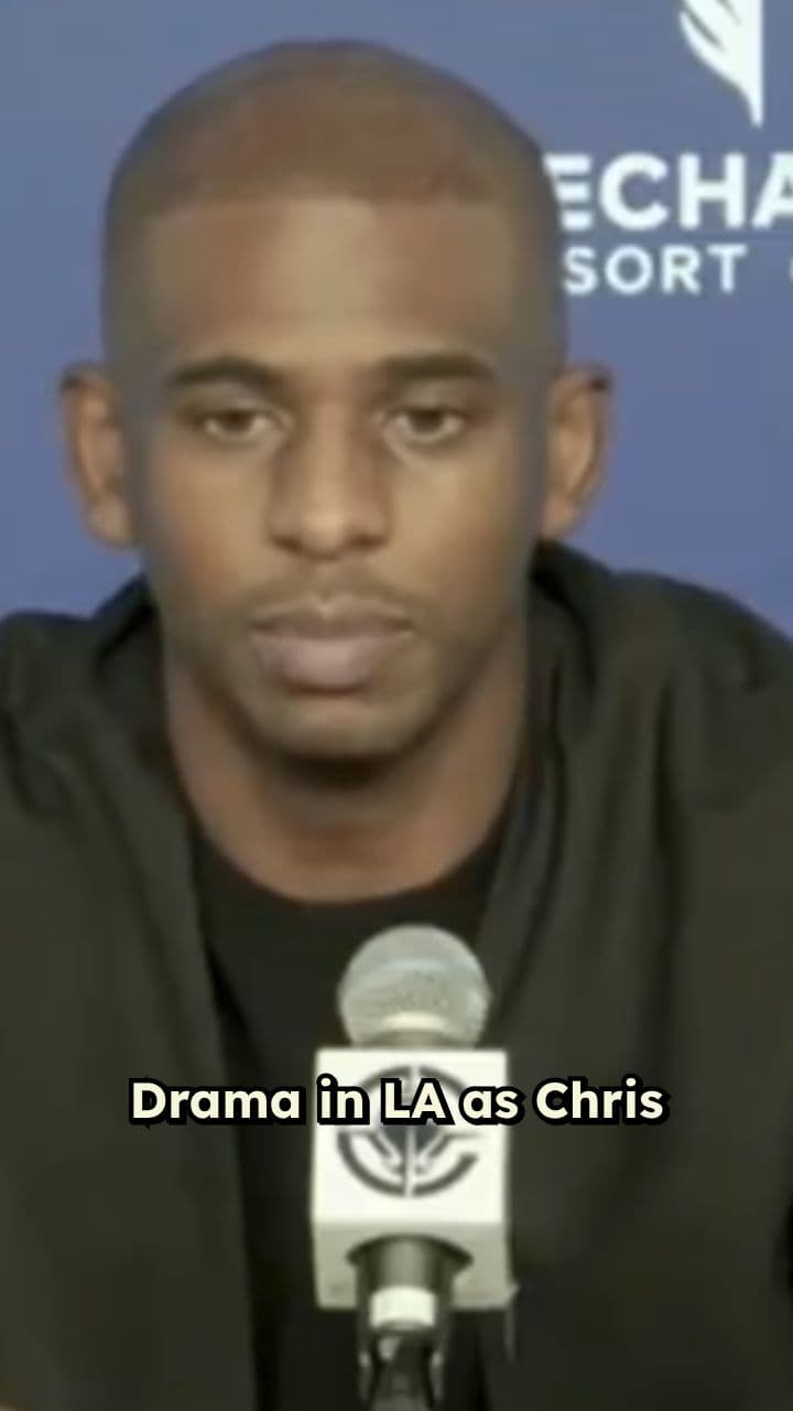 Chris Paul Cut by Clippers Amid Tensions