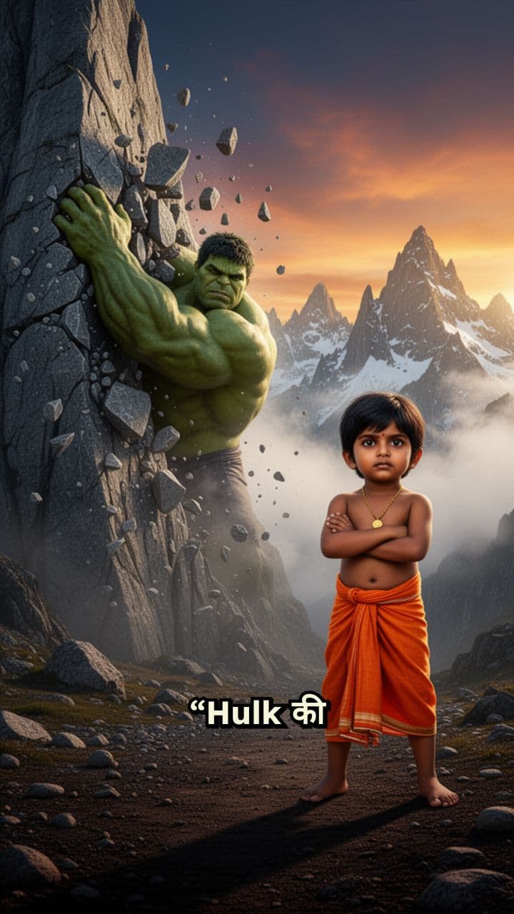 Hulk बनाम Bheem का हौसला