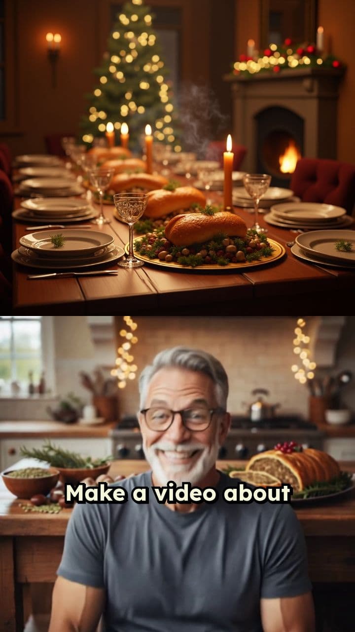 Chestnut-Lentil Wellington for Christmas