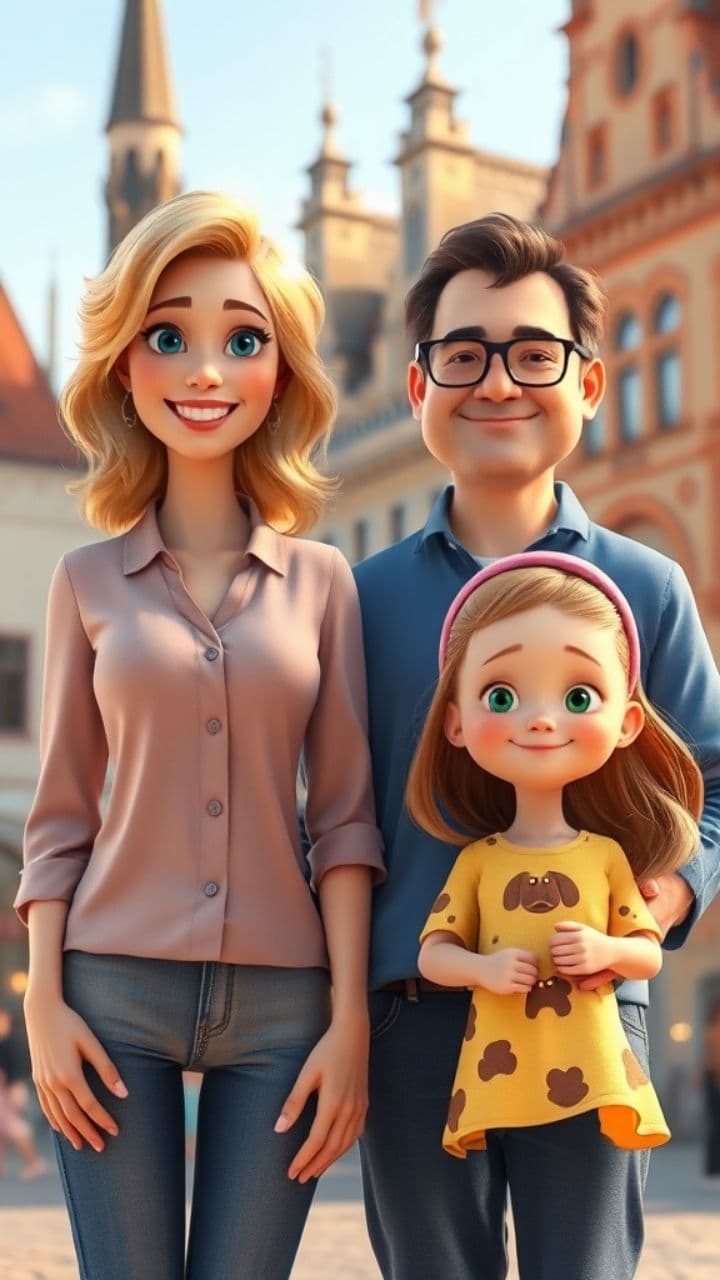 Rodzina Stopa w sercu Warszawy