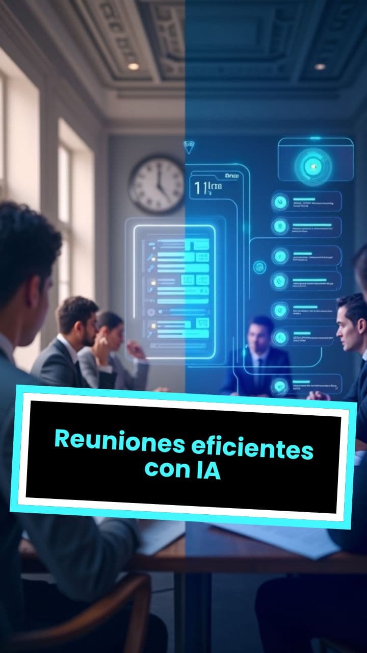 Reuniones eficientes con IA