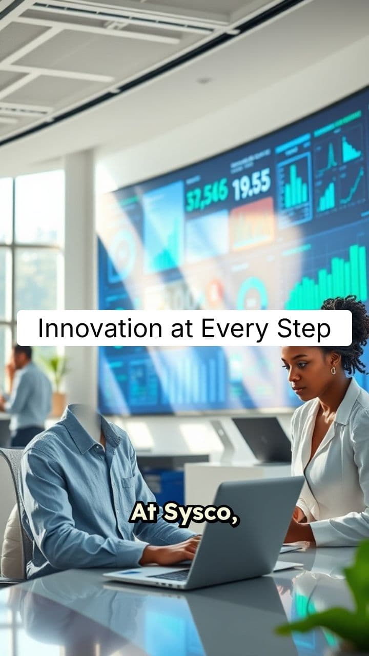 Sysco: Innovation in Foodservice Technology