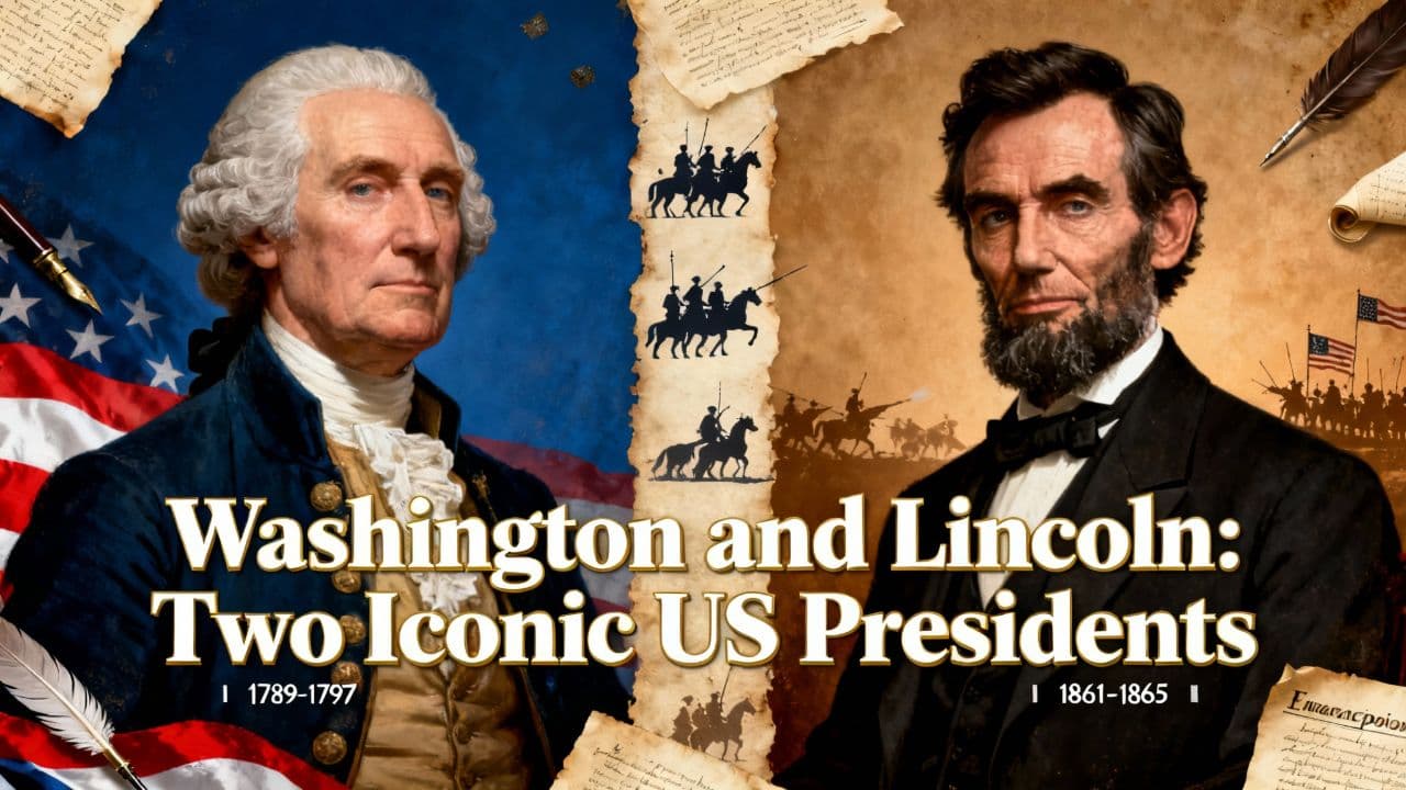 Washington and Lincoln: Two Iconic US Presidents