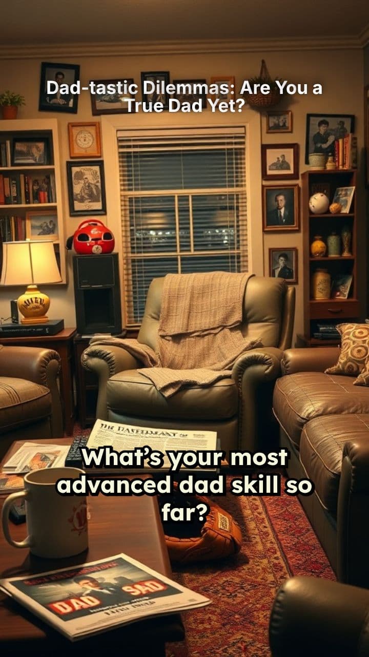 Dad-tastic Dilemmas: Are You a True Dad Yet?