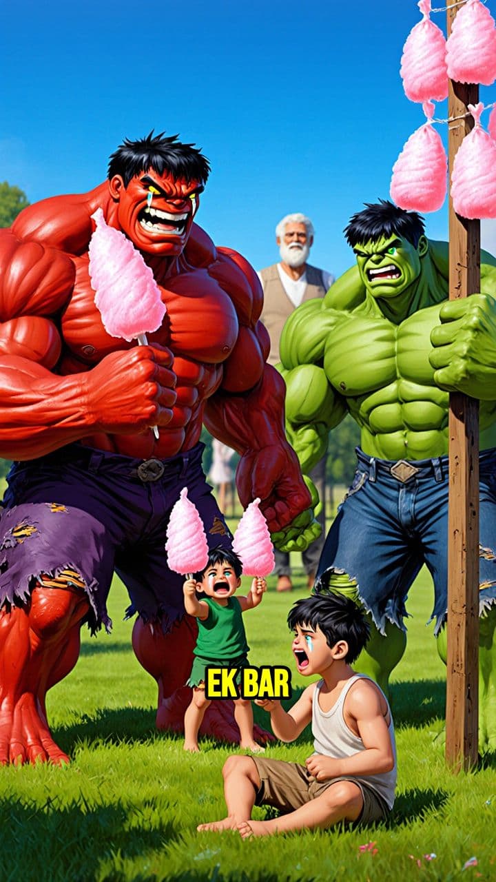 Red Hulk aur Hulk ke Bacche