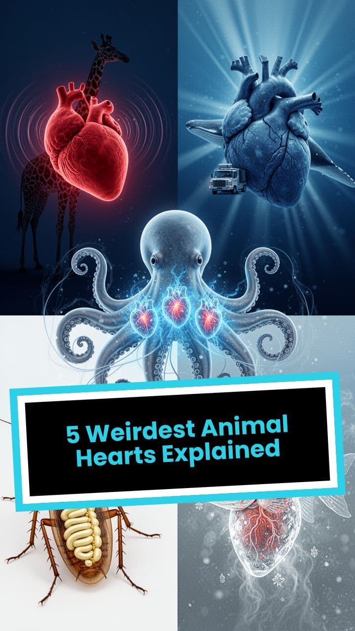 5 Weirdest Animal Hearts Explained