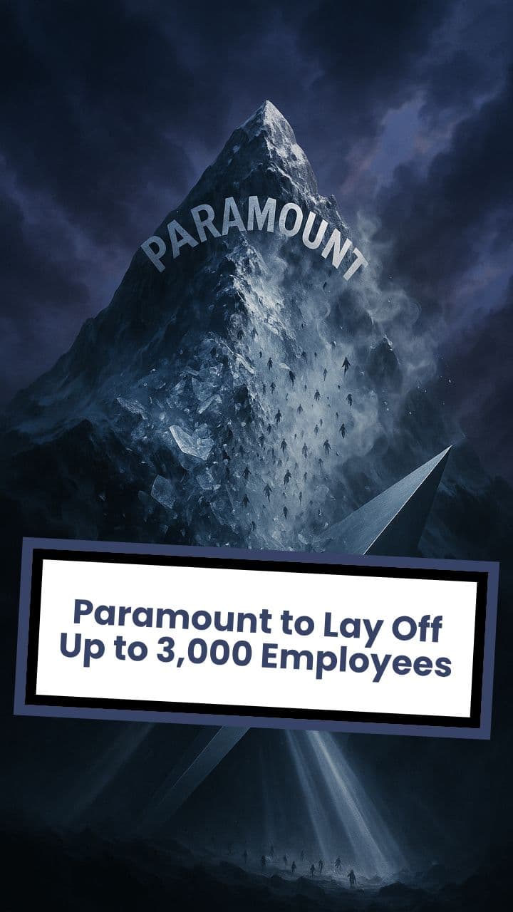 Paramount to Lay Off Up to 3,000 Employees