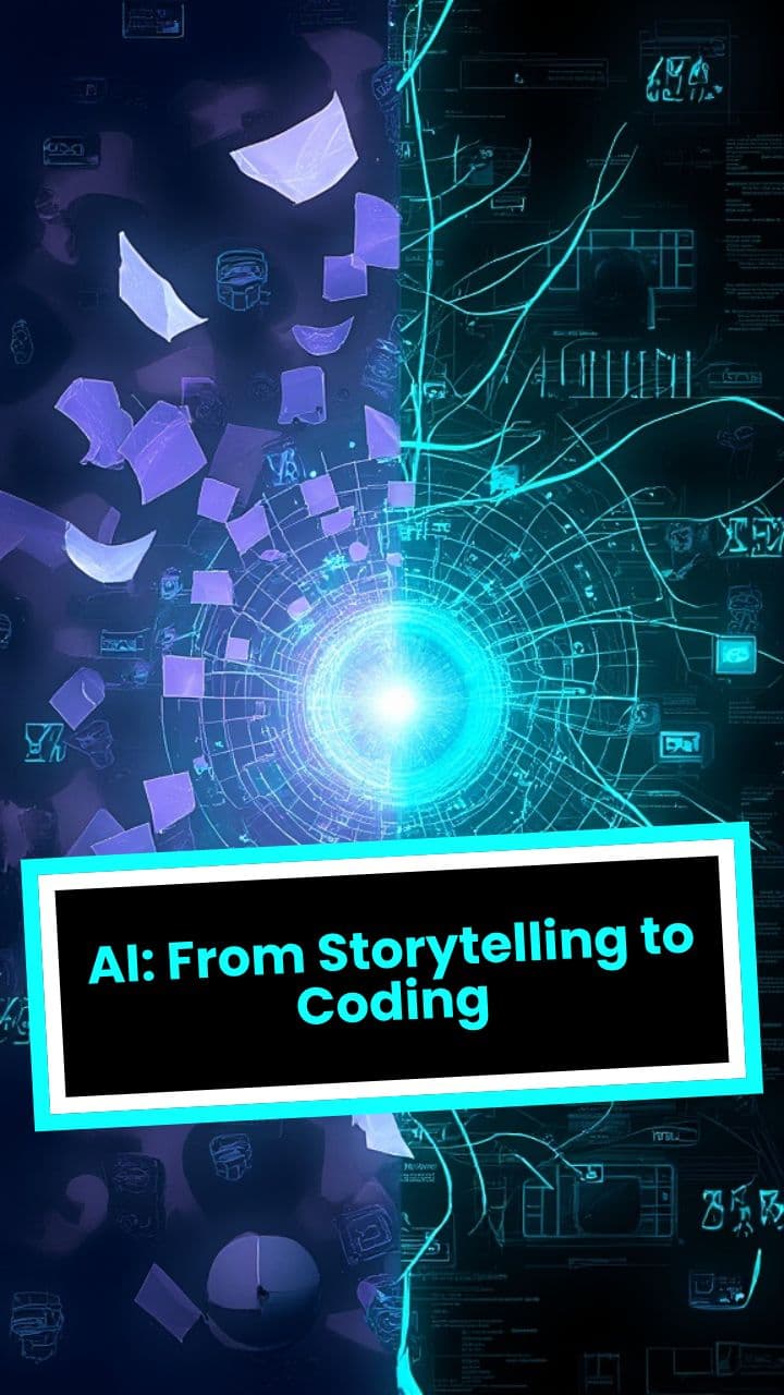 AI: From Storytelling to Coding