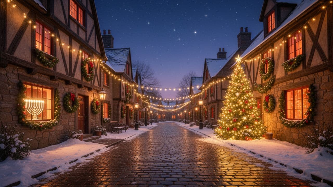 Luz y paz en Navidad y Janucá