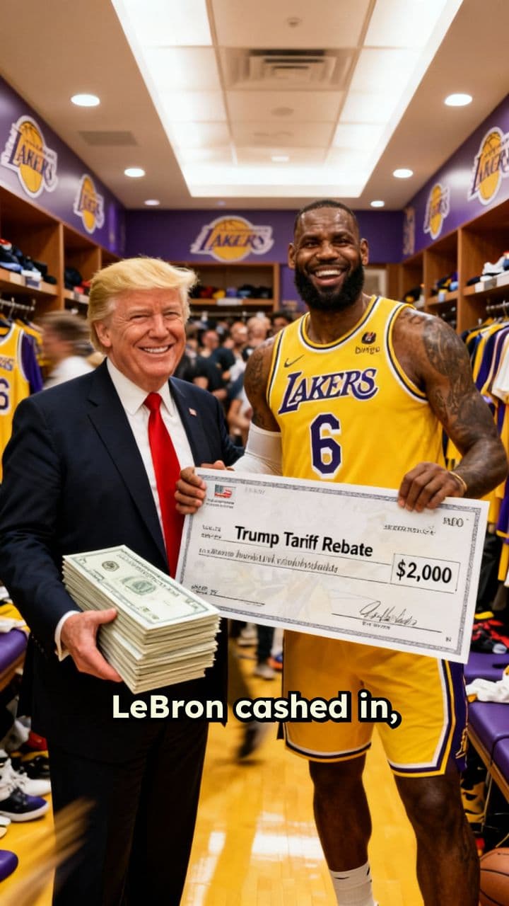 LeBron's Tariff Rebate