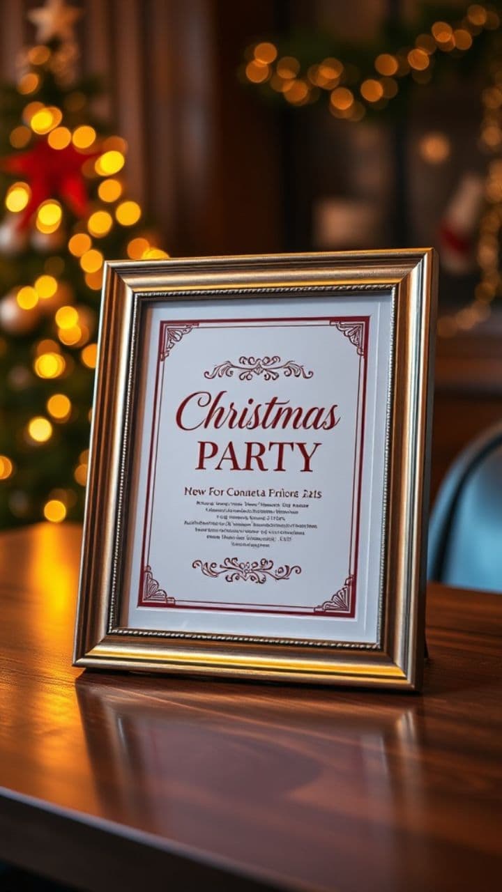 Convite para a Festa de Natal